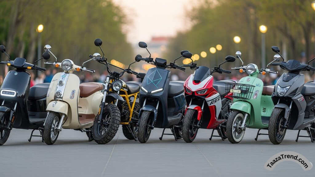 Top 7 EV Scooters Under 1 Lakh in India – 2025 Electric Models