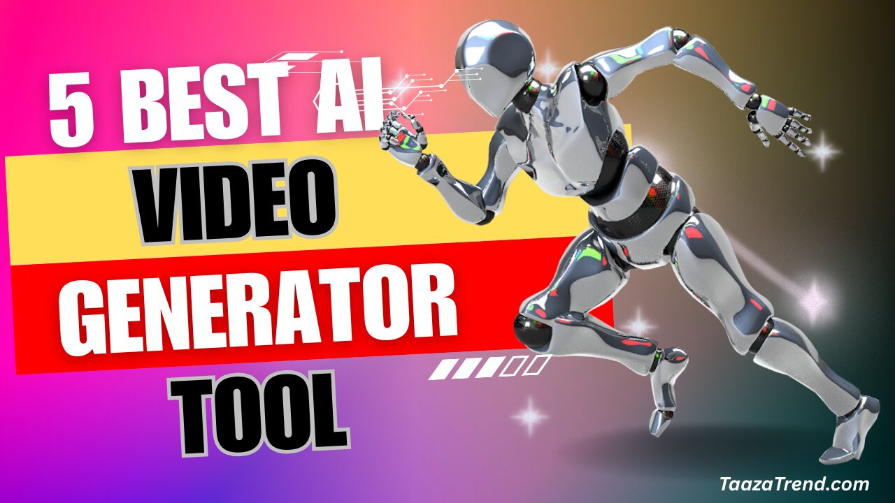 5 best ai video generator tool – Synthesia, Pictory, Lumen5, DeepBrain, Runway और Veo 3